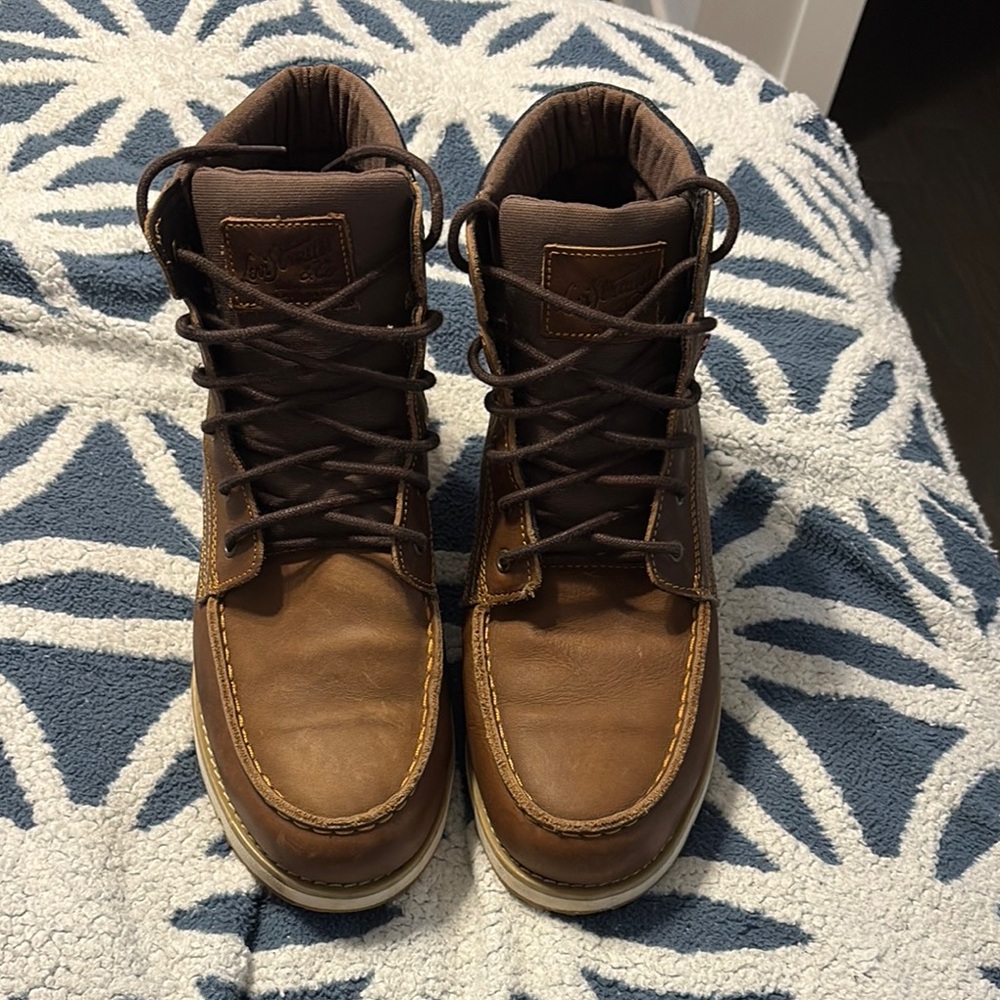 Levi’s Brown Leather Men's Boots